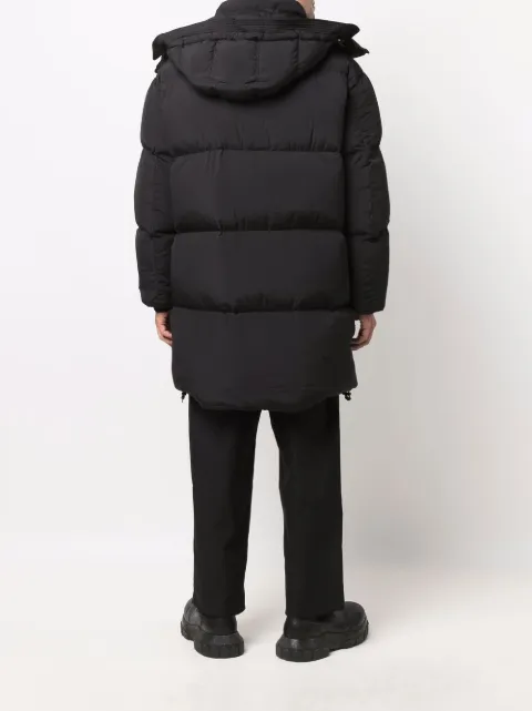 Shop Diesel oversized puffer coat with 