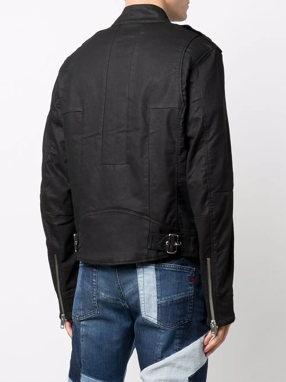 Diesel Jack met print Zwart