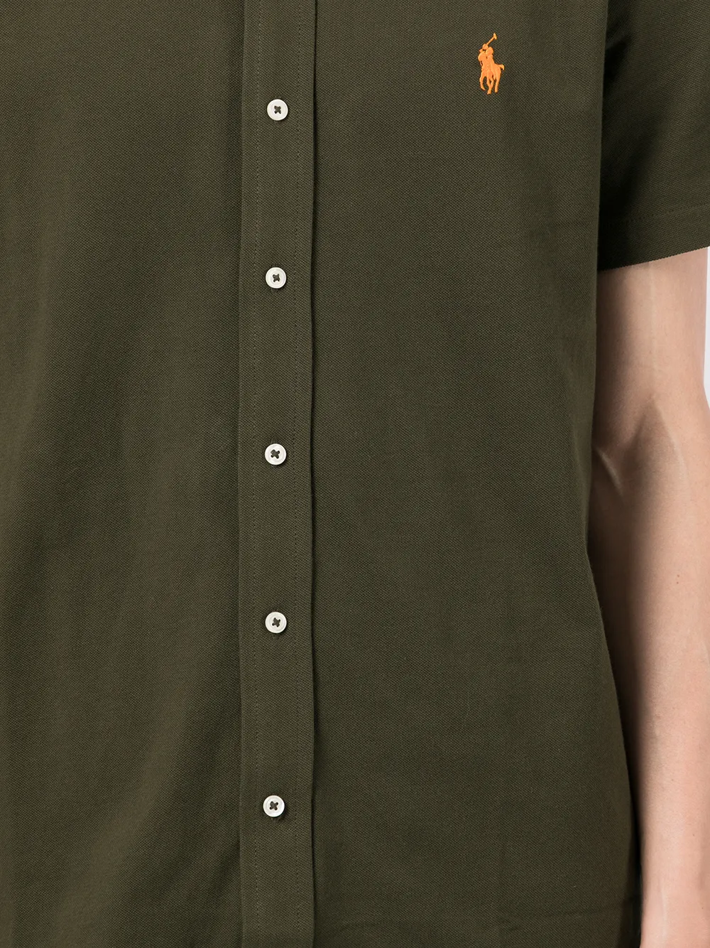 фото Polo ralph lauren рубашка с вышивкой