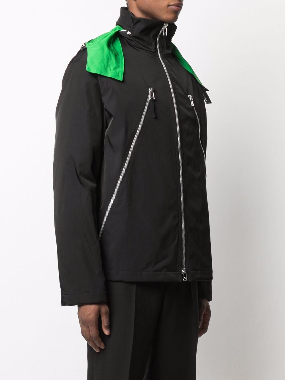 фото Bottega veneta куртка на молнии с потайным капюшоном