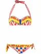 Image 1 of Dolce & Gabbana Caretto print bikini set