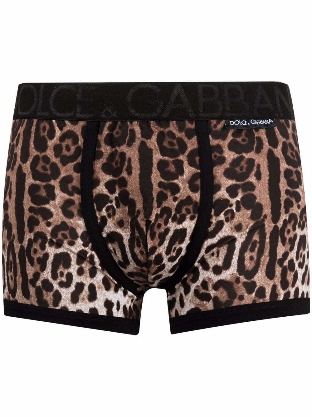 Dolce & Gabbana leopard-print Boxer Trunks - Farfetch