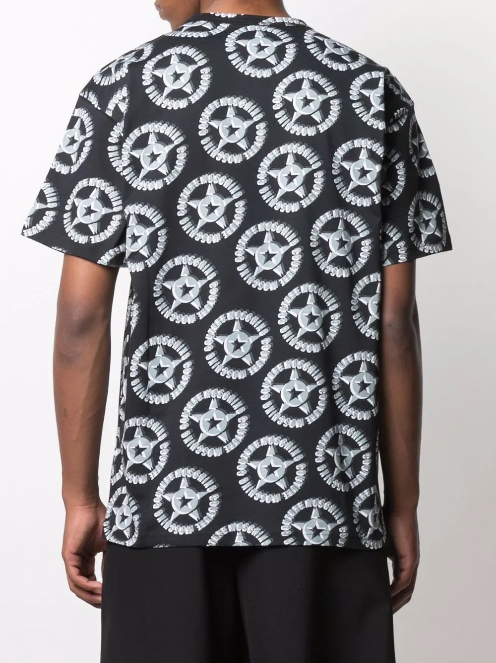 фото Moschino футболка с логотипом