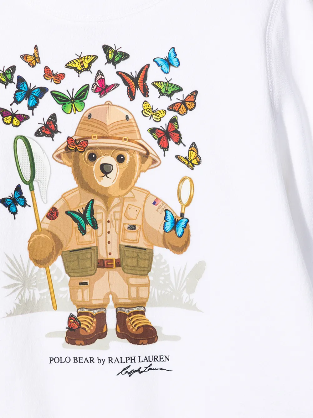 фото Ralph lauren kids толстовка с принтом