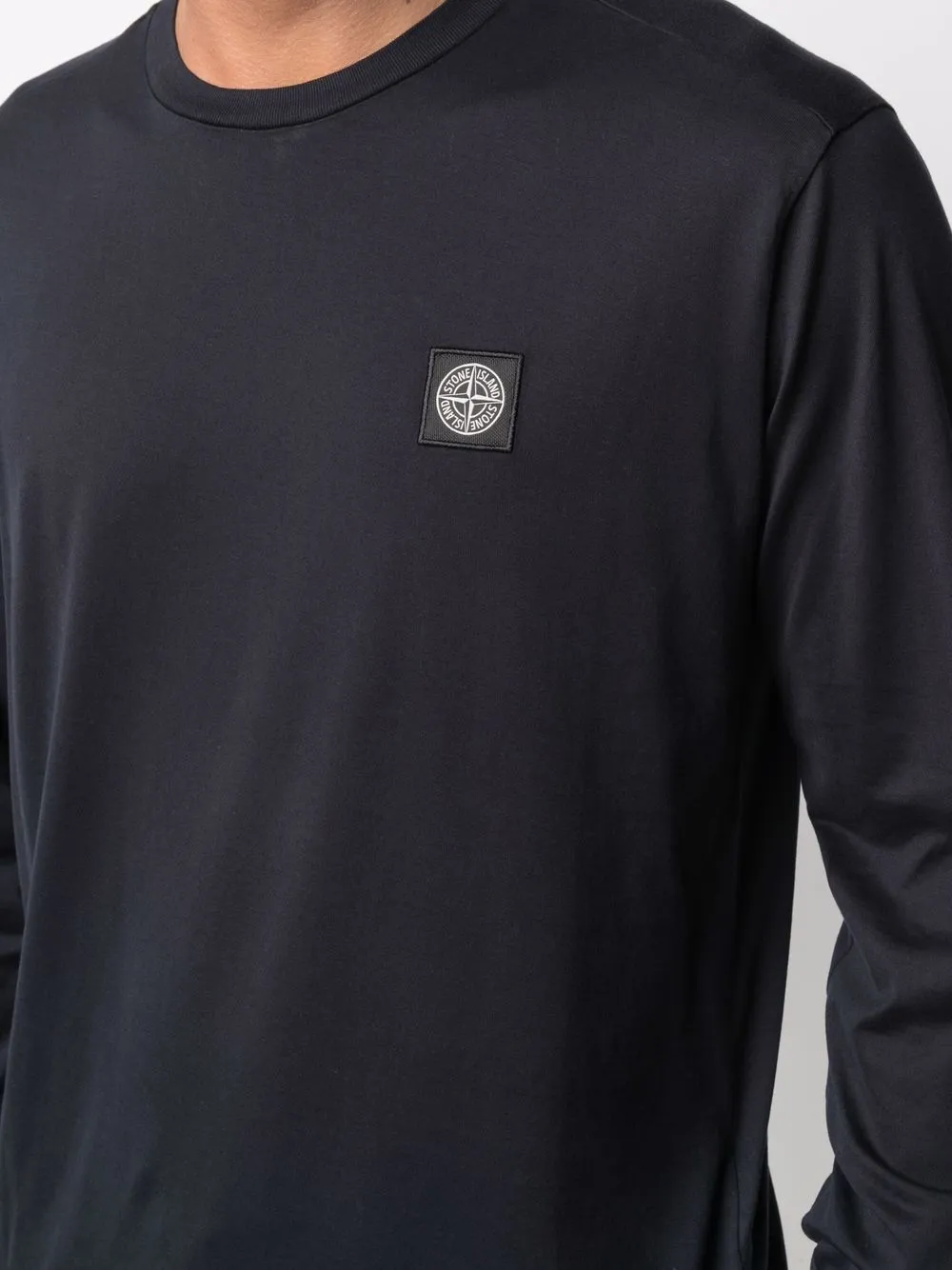 фото Stone island футболка с нашивкой-логотипом