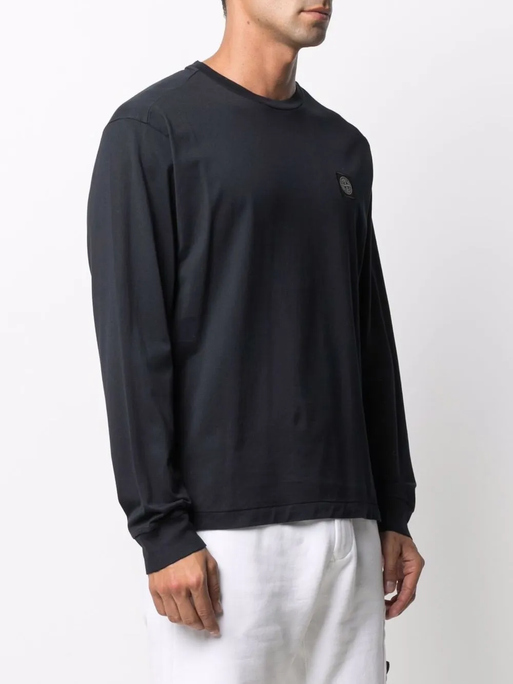 фото Stone island футболка с нашивкой-логотипом