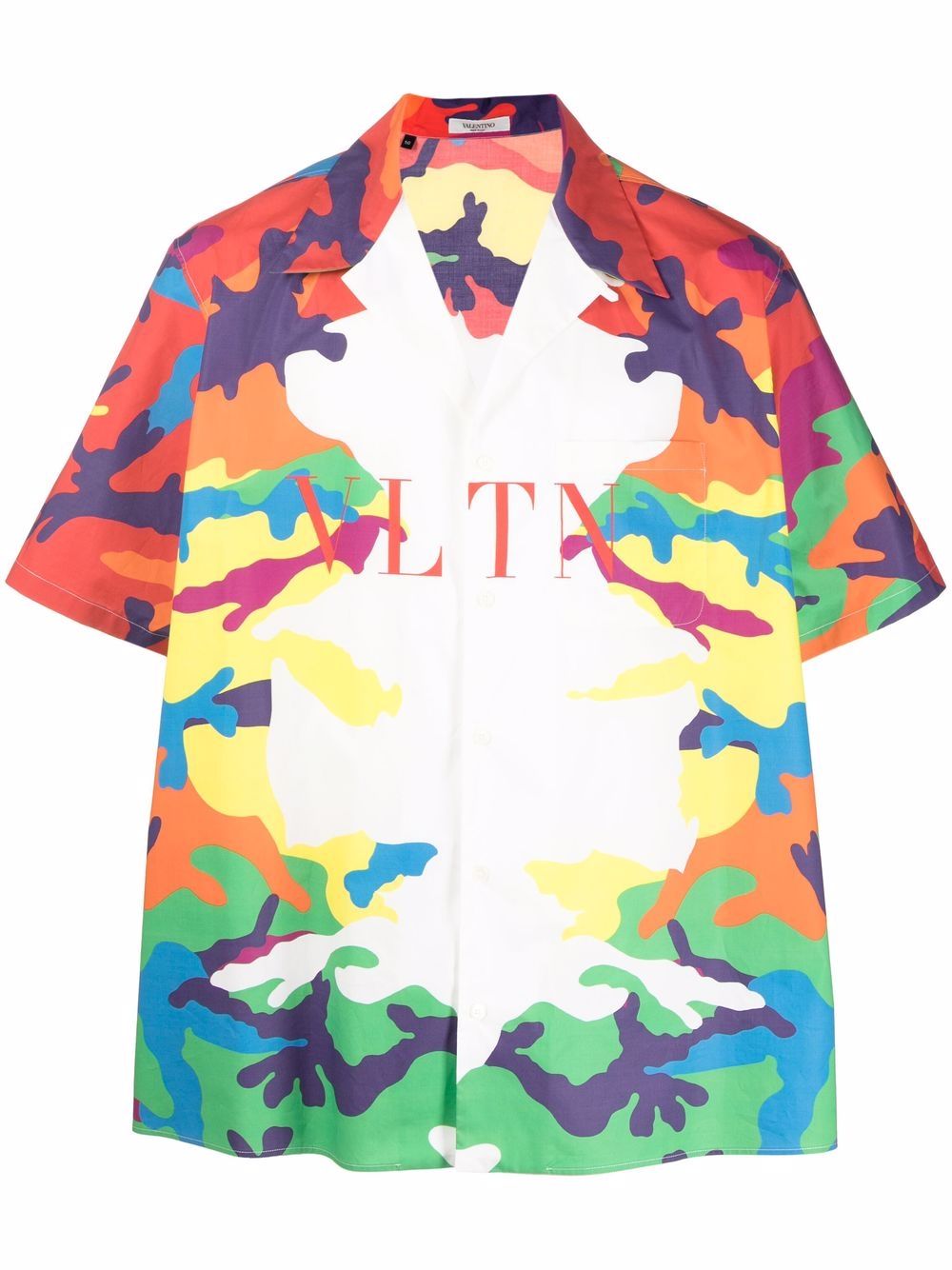 CAMOU7 print shirt