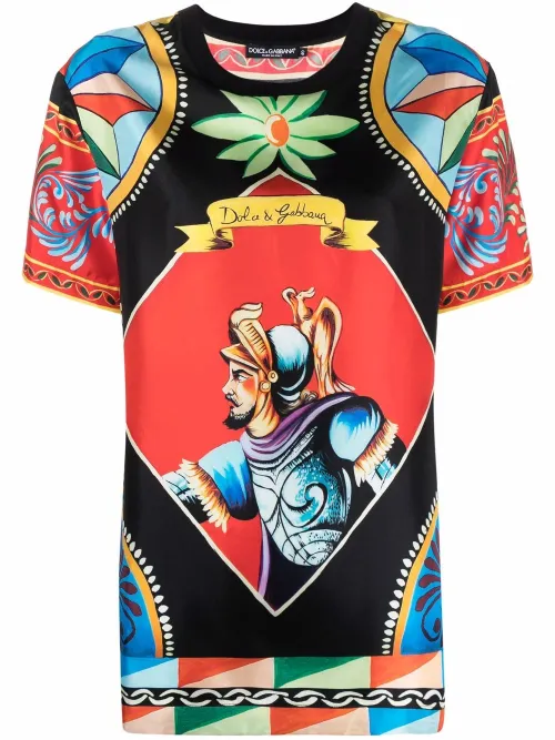 T-shirt à imprimé Carretto - Dolce & Gabbana - Modalova