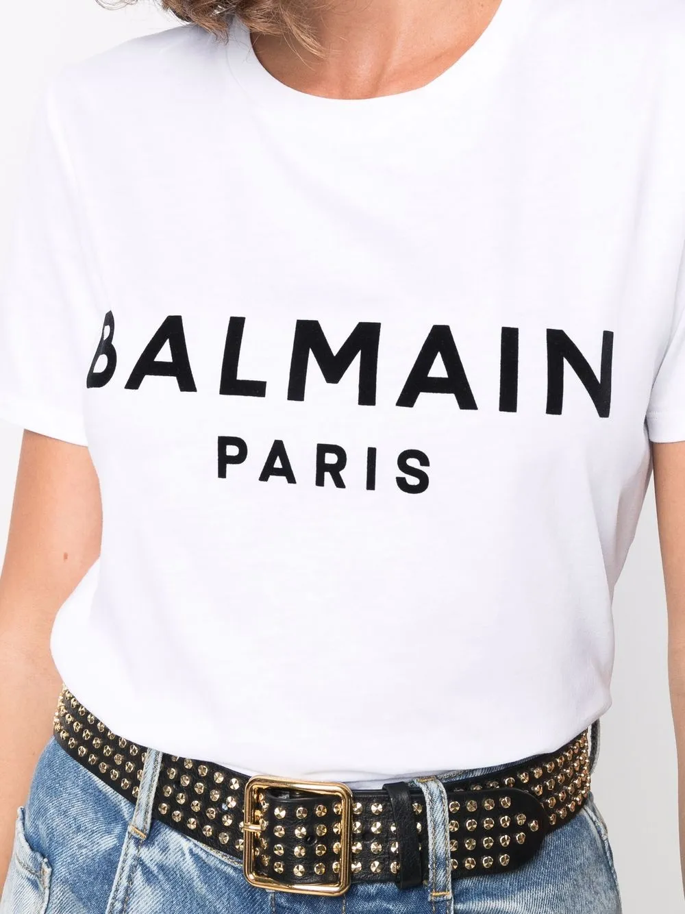 фото Balmain футболка с логотипом