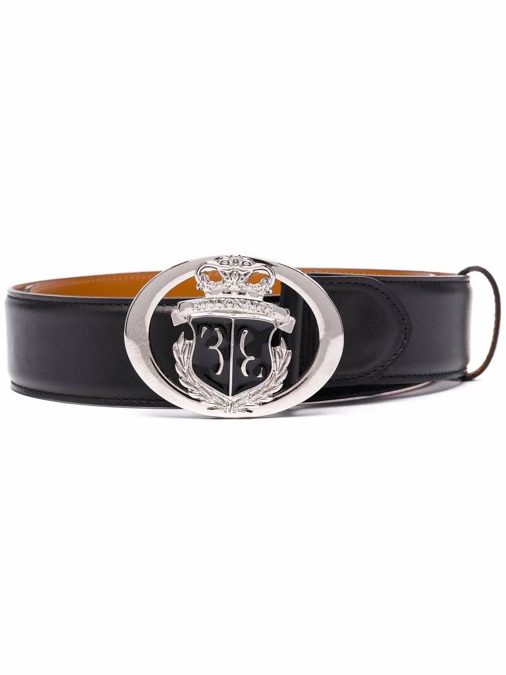 Billionaire Boys Club Logo-Buckle Leather Belt