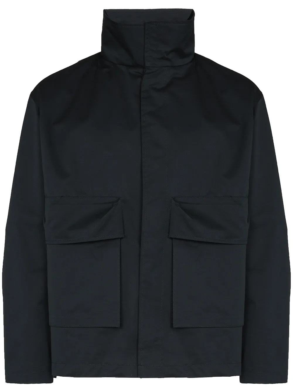 mfpen Display button-up lightweight jacket | Smart Closet