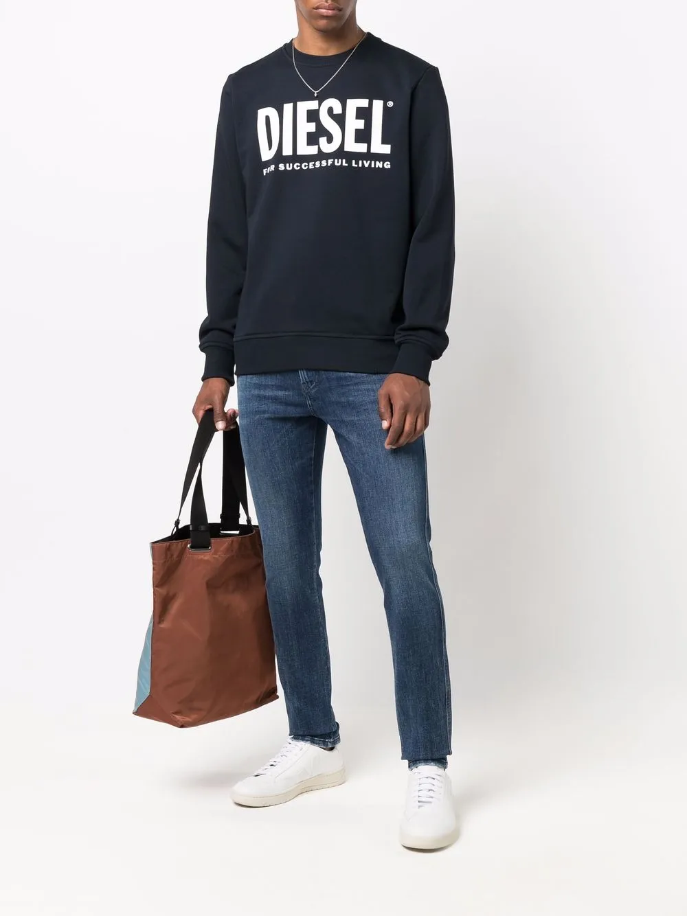 фото Diesel толстовка с логотипом