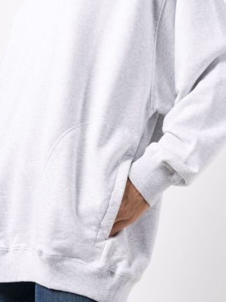 oversized crew-neck sweatshirt展示图