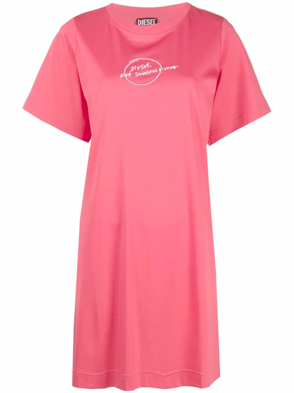 фото Diesel платье-футболка d-rio