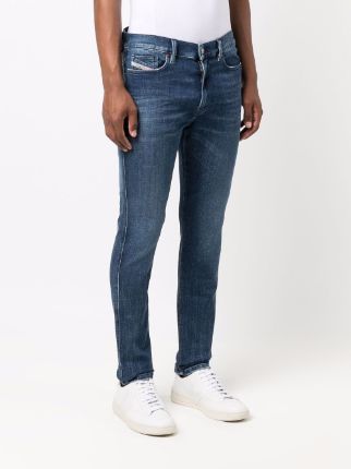 skinny-cut denim jeans展示图