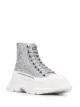 Image 2 of Alexander McQueen glitter-embellished Tread Slick boots