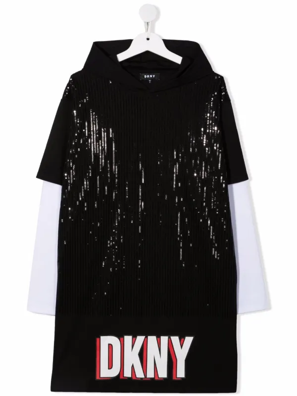 Dkny Kids TEEN sequin-embellished 