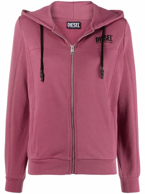 diesel pink moletom com capuz