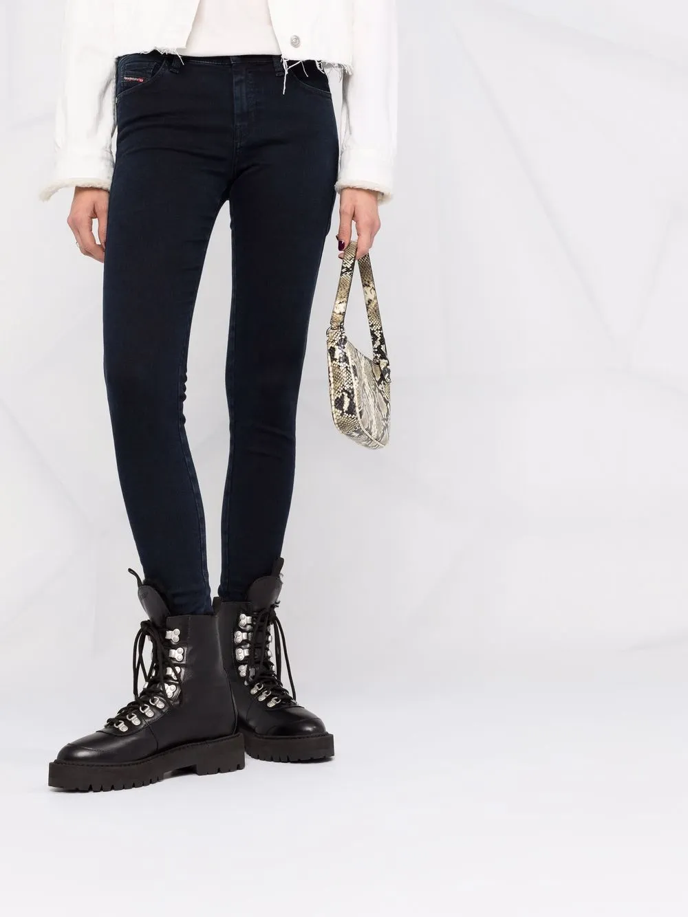 фото Diesel джинсы скинни slandy