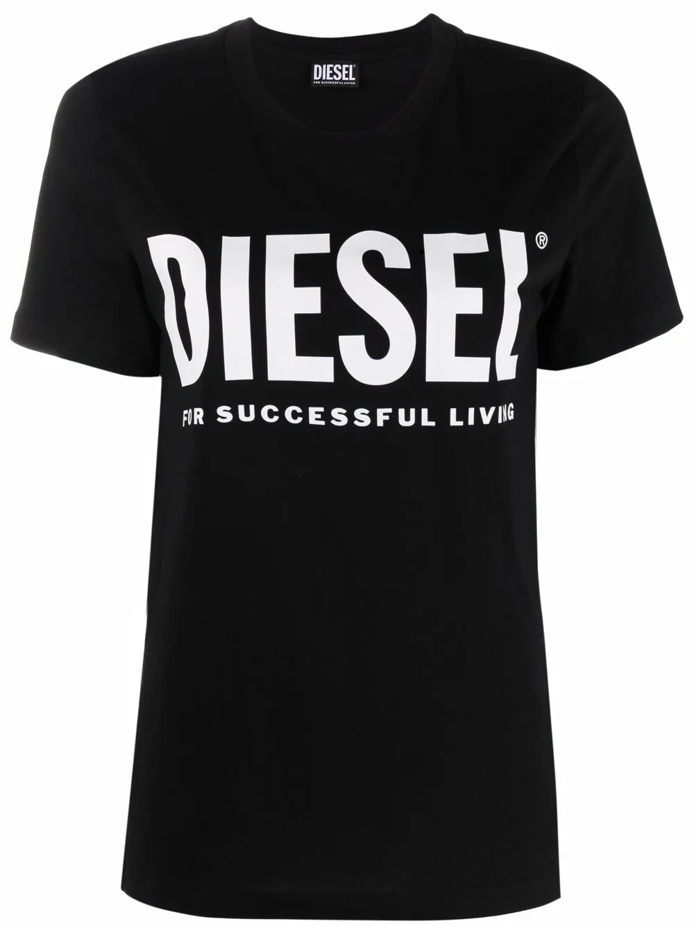 

Diesel logo-print cotton T-shirt - Black