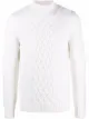 Image 1 of Eleventy cable-knit panel jumper