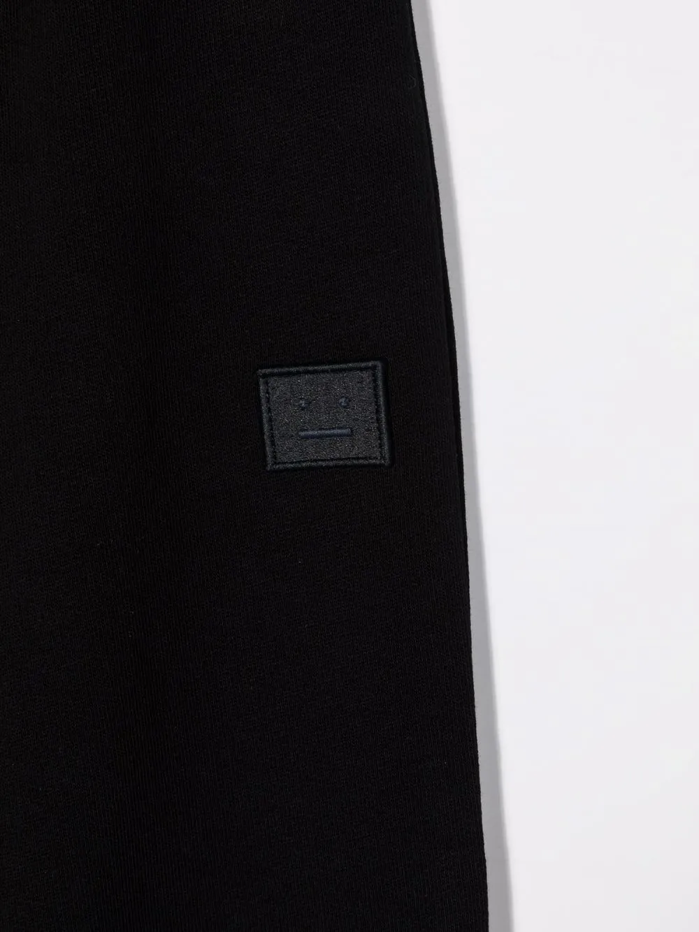  Acne Studios Kids Drawstring Track Pants - Black 