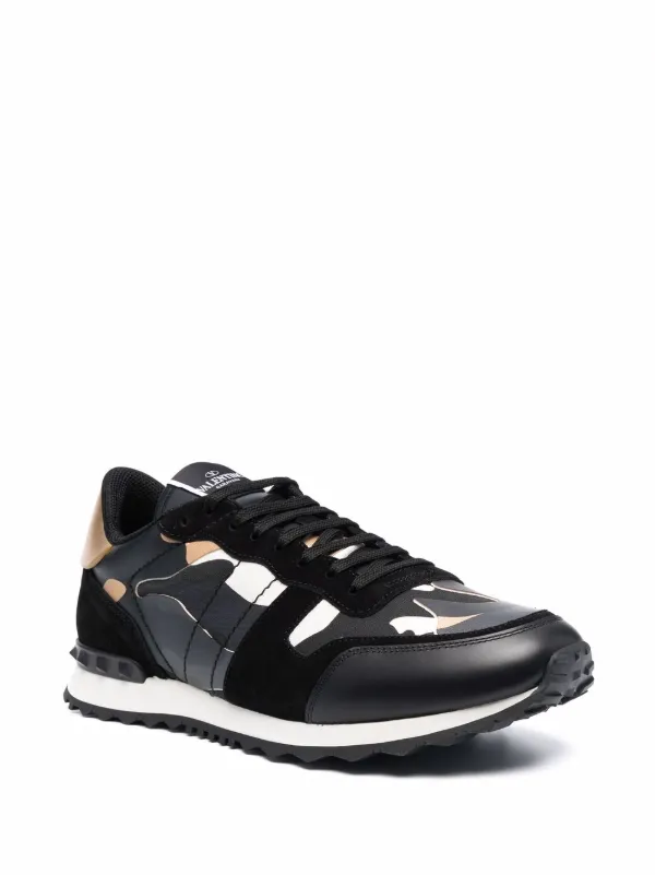 Valentino Garavani Camouflage Rockrunner Sneakers Farfetch