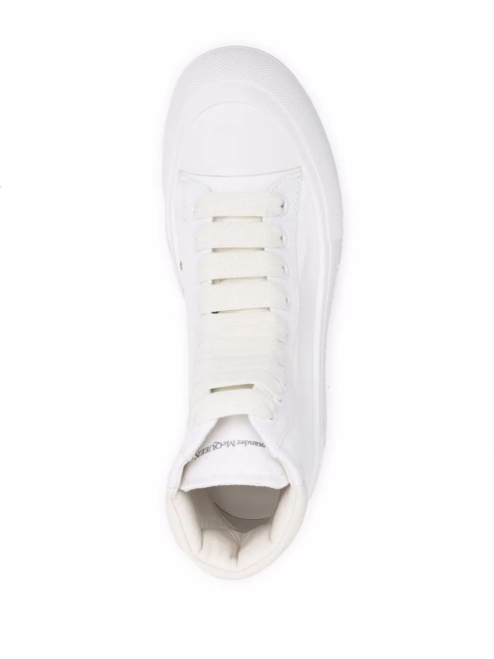 фото Alexander mcqueen высокие кеды deck