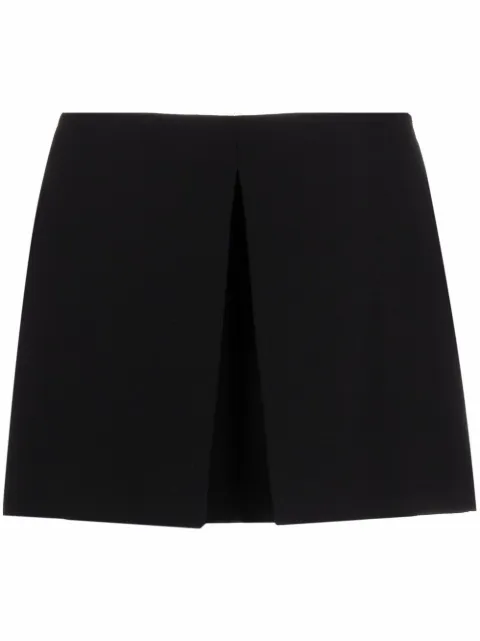 Valentino Garavani inverted pleat-detail skort