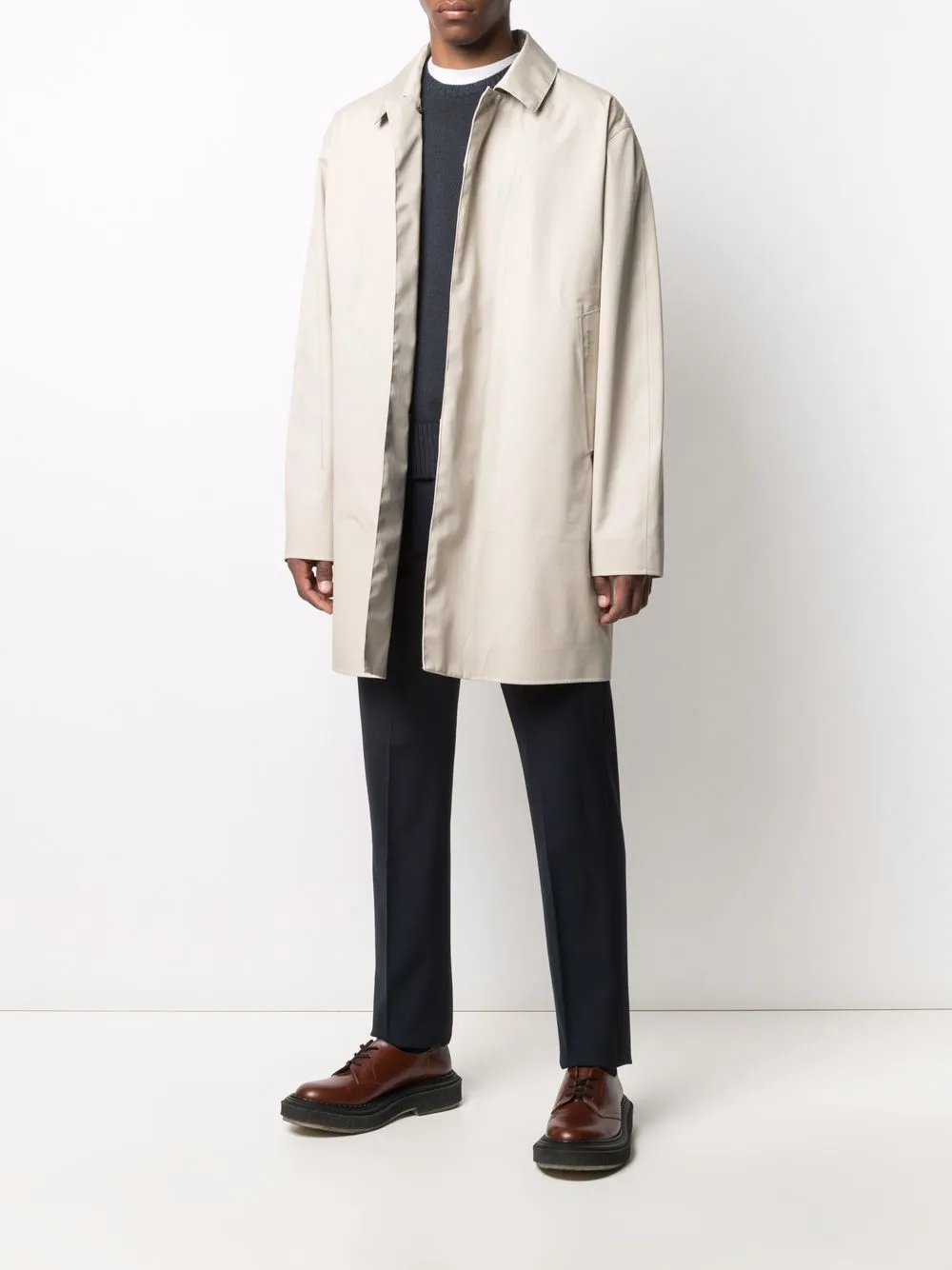 Drumohr Trui van merinowol - Blauw