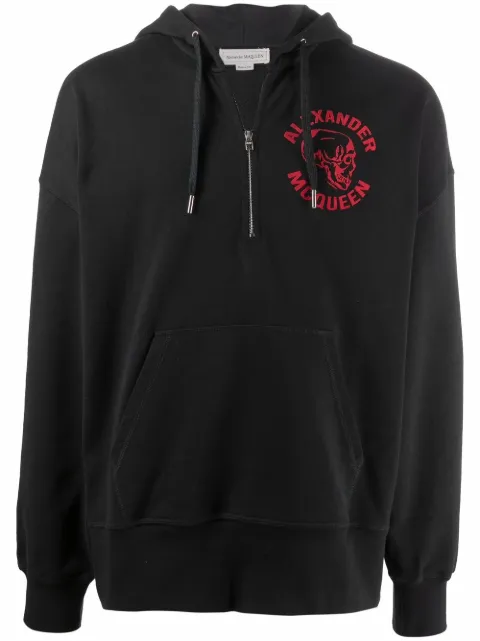 Alexander McQueen skull-print hoodie