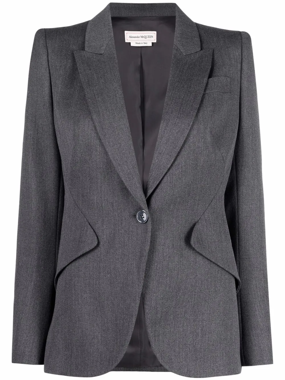 

Alexander McQueen blazer de vestir - Gris