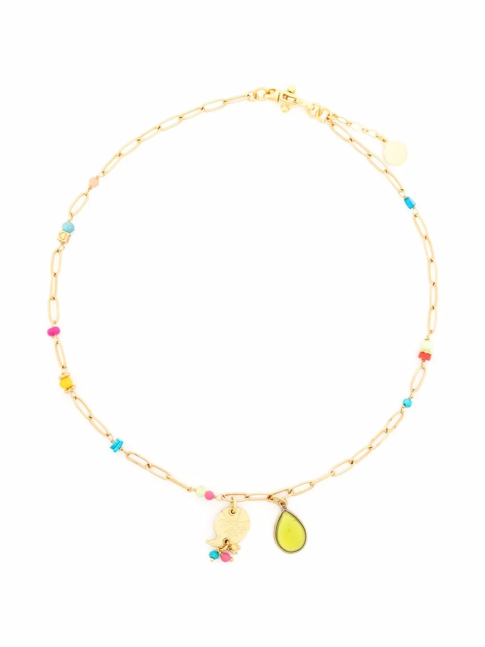

Gas Bijoux collar Clarence - Dorado
