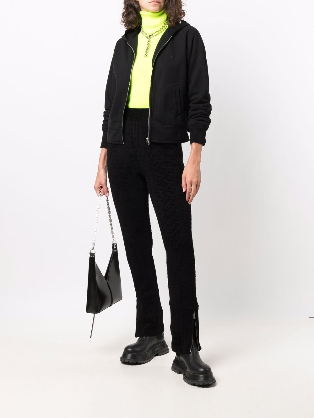 фото Givenchy зауженные брюки с монограммой