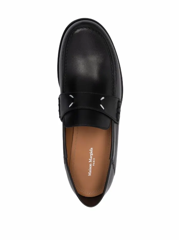 Maison Margiela Camden Leather Loafers - Farfetch