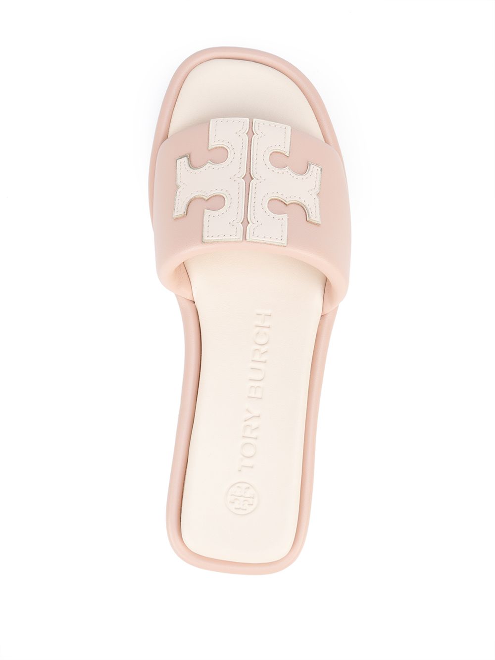 фото Tory burch шлепанцы с логотипом double t