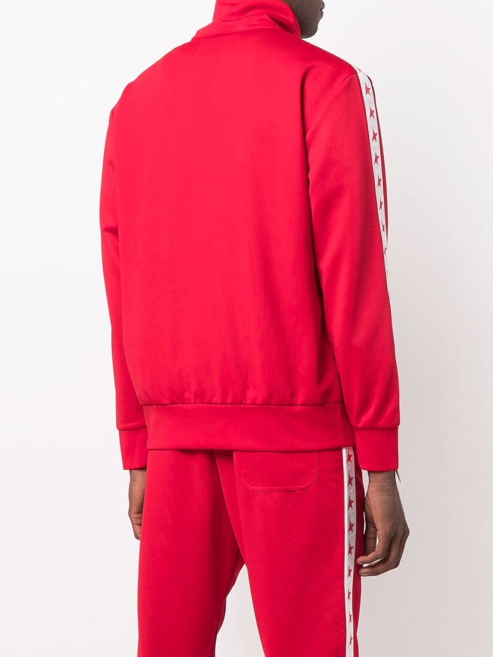 Shop Golden Goose Star Collection Sports Jacket In Rot