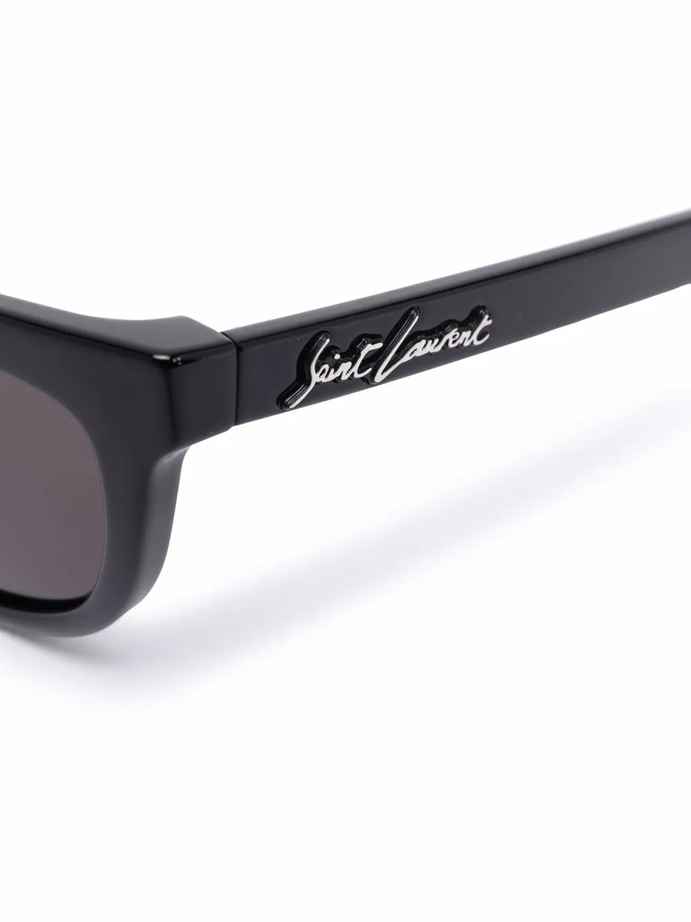 Saint Laurent Eyewear Zonnebril met cat-eye montuur Zwart