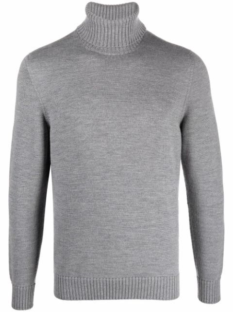 Drumohr roll-neck merino jumper