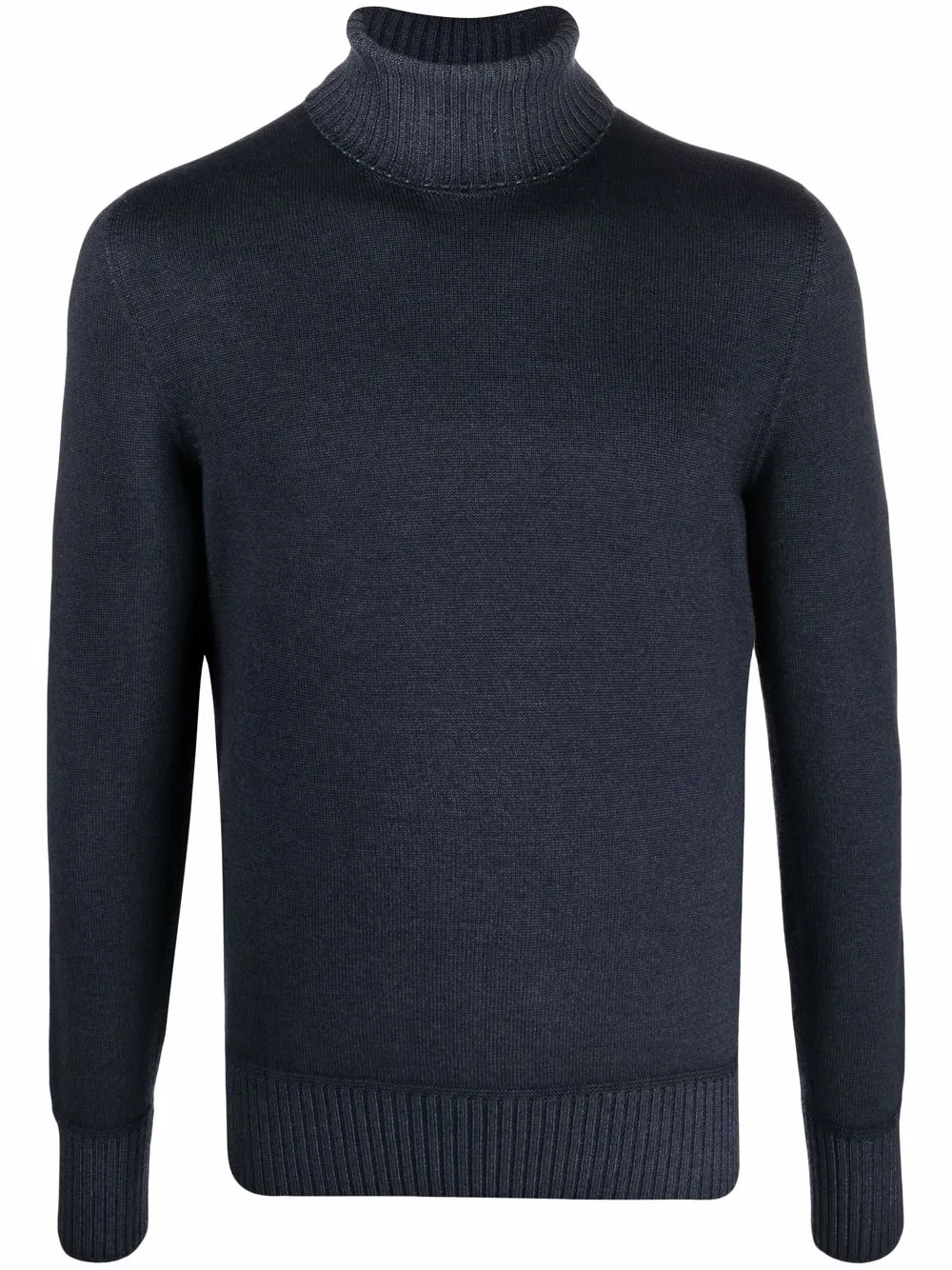 

Drumohr roll-neck merino jumper - Blue