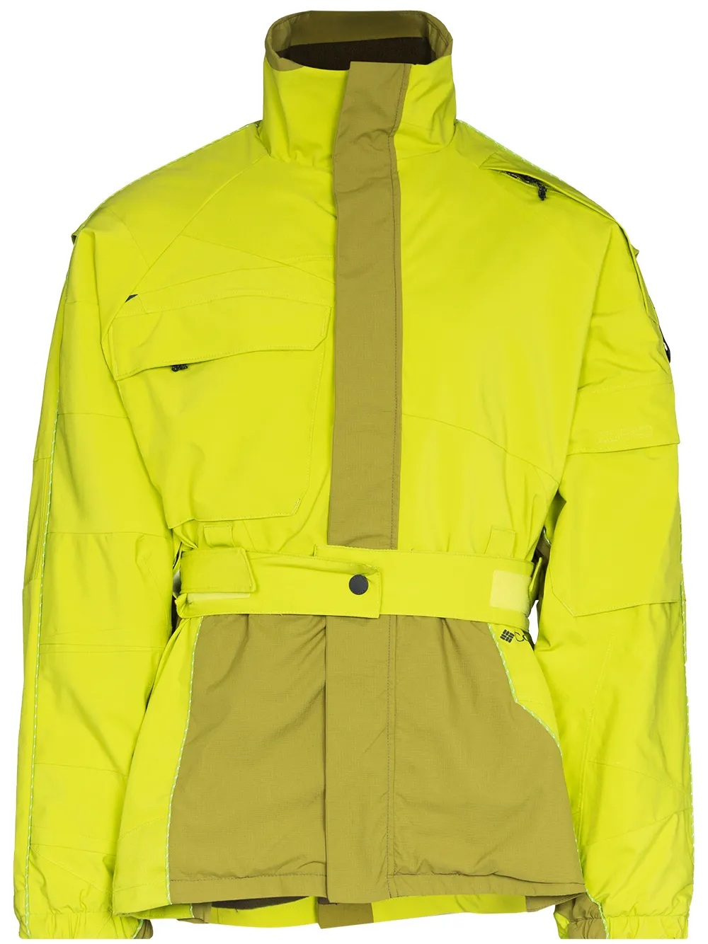 Image 1 of Robyn Lynch piped-trim high-neck sports jacket