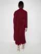 Materiel Vestido midi com detalhe de lenço