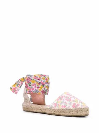 x LoveShackFancy Flat Valenciana espadrilles展示图