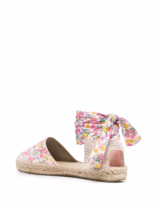 x LoveShackFancy Flat Valenciana espadrilles展示图