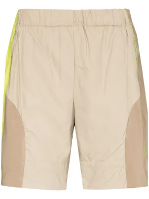 leather running shorts