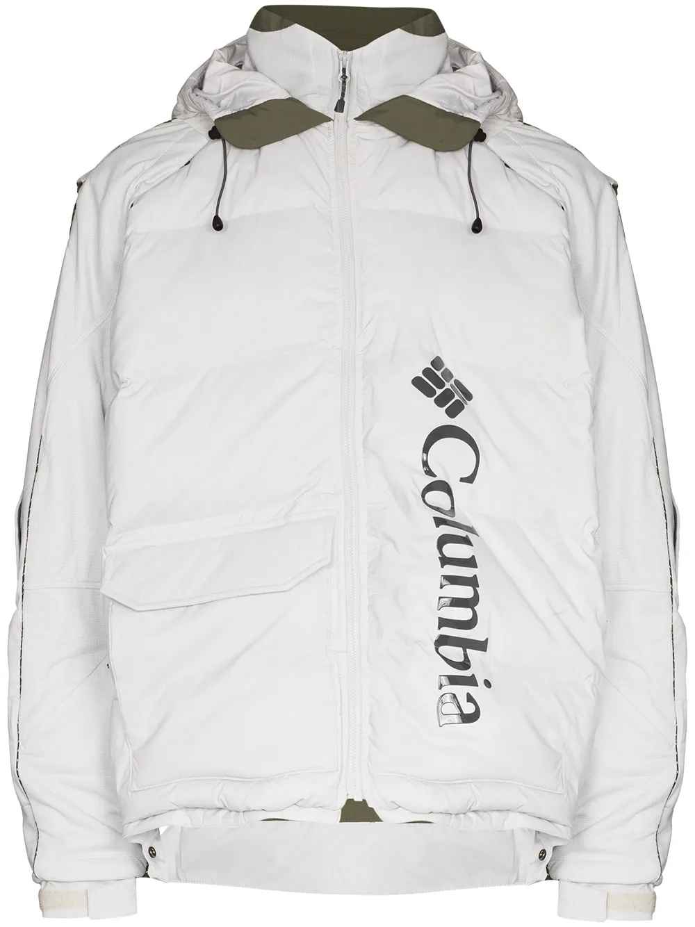 

Robyn Lynch x Columbia Cloud zip-up puffer jacket - Grey