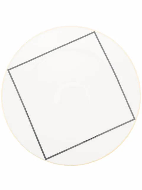 SIEGER by FÜRSTENBERG Ca' d'Oro rimmed breakfast plate