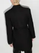 Materiel gathered-waist wool blazer