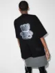 We11done Pearl Necklace Teddy cotton T-shirt
