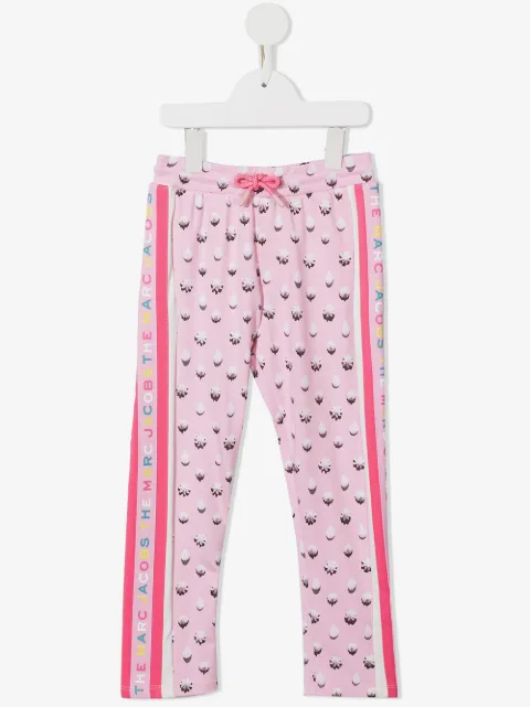 Marc Jacobs Kids byxor med abstrakt tryck